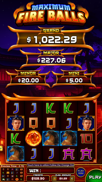 Maximum Fire Balls 5x4 screenshot